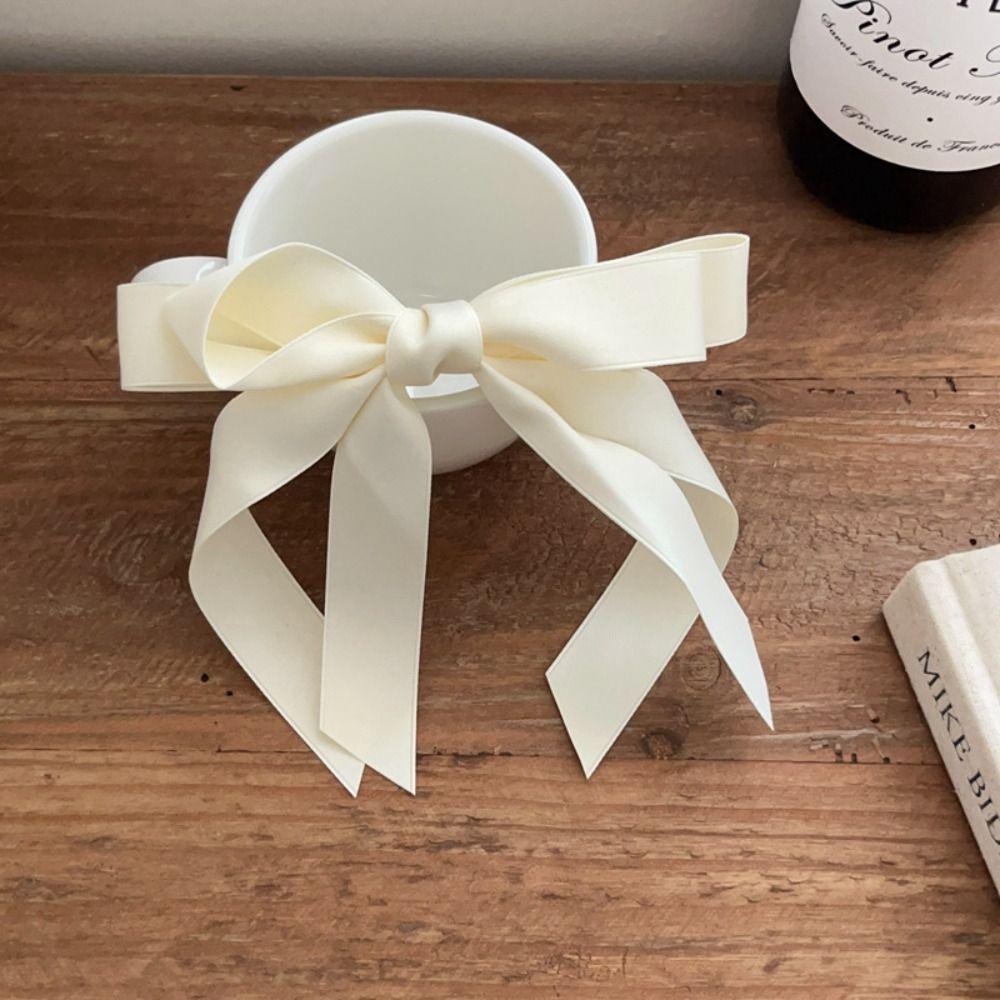 Ballet Bowknot Hair Clip Satin Braiding Hair Tool Kawaii Spring Barrettes  Women Girls