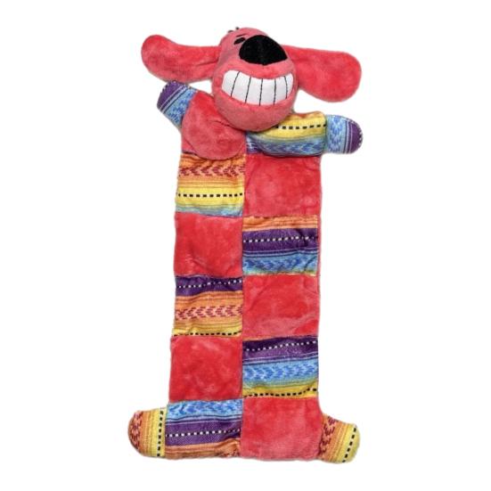 Pet Gifts for Birthdays Interactive Plush Dog Toy, Squeaky Chew Muscle Durable Toys Design, Stuffed Animal Toy Aggressive Chewers Soft