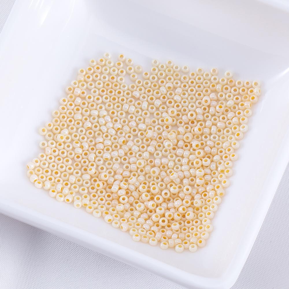 1700pcs 7800pcs 2mm Glass Beads Seed Beads Round Loose Beads Jewelry Making DIY Craft Bracelets Necklaces Earrings Accessories