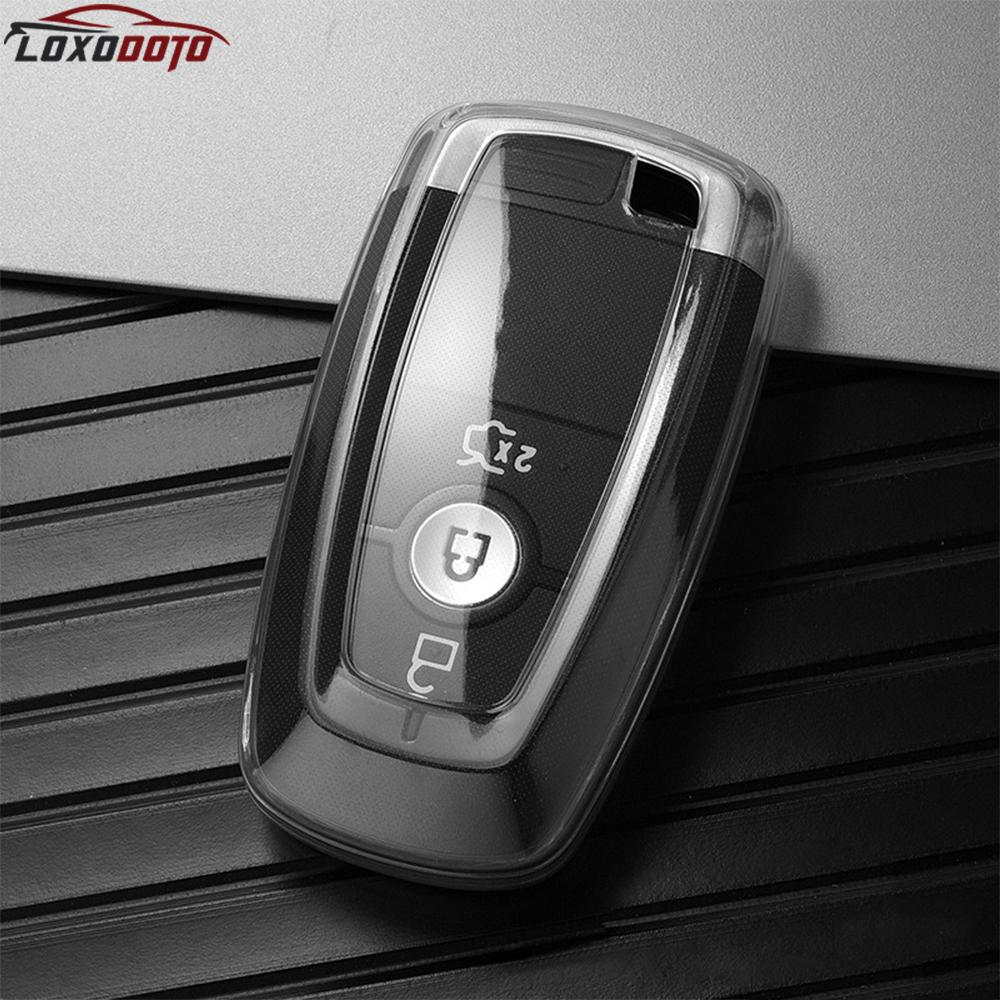 Tpu Car Key Case Cover For Ford Torres Focus Tours Fiesta Fusion Ranger Mustang Kuga Mondeo Ecosport Explorer Edge S-Max Everest