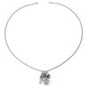 Halloween Punk Necklace Hip Hop Diablo Skull Palm Pendant Niche Exaggerated Spider Ornament