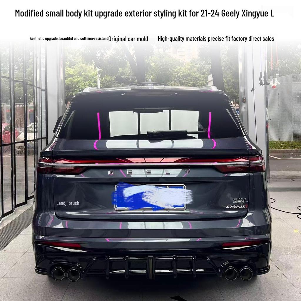 Geely Xingyue L 21-25 Body Kit: Modified Front/Rear Lips, Diffuser & Exhaust Tips