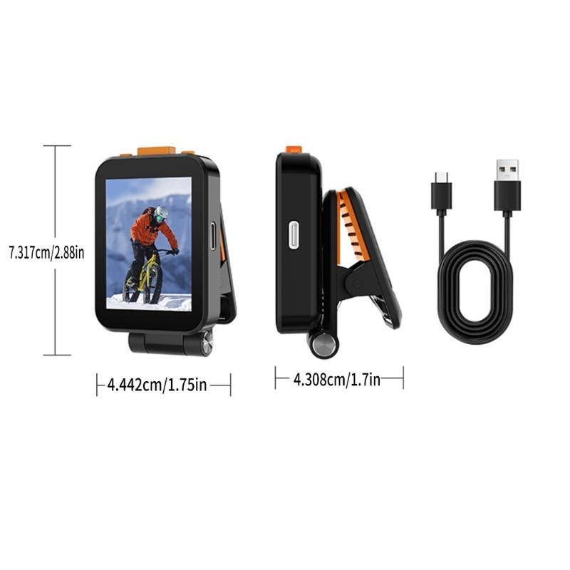 Innovative Mobile Rear Selfie Studio Voice Syncing Foldable Design Build-in 850mAh Battery USB C Connection for Live