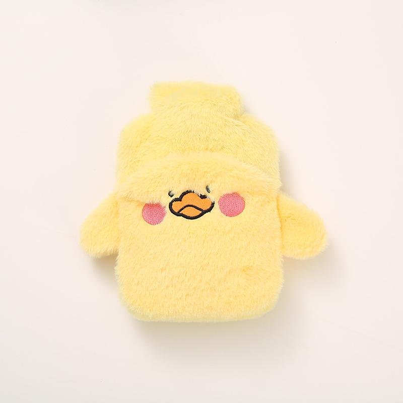 

1 шт. Кавайная грелка для рук, бутылка для воды, плюшевая грелка для горячей воды, грелка для горячей воды, впрыск воды, портативная мини-студенческая женская грелка