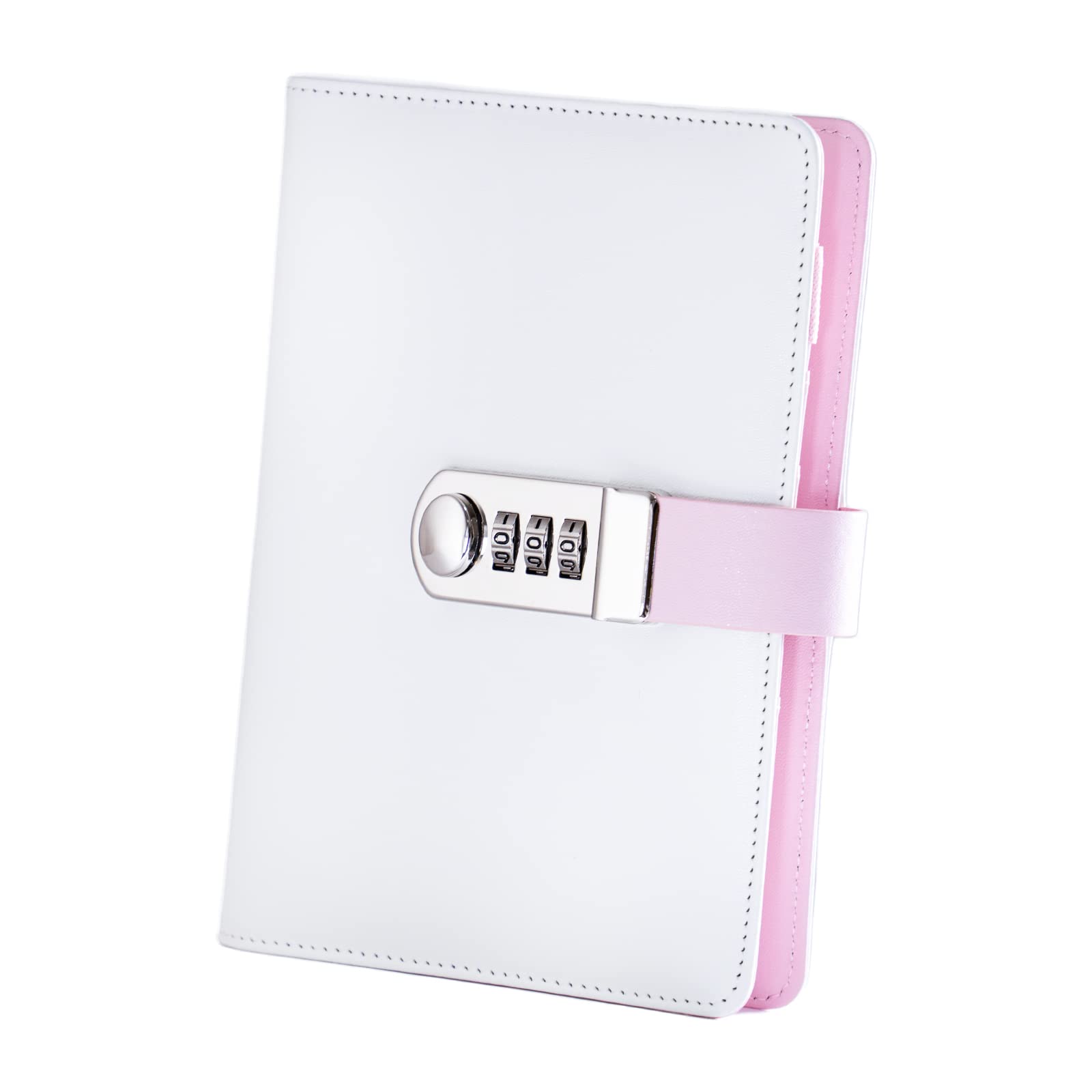 

Keyed Dial Lock Memo System Business Exchange Leather Ring Replaceable Gift for Pink [MNOA.] Notebook, Diary, Pad, Planner, Planner, Diary, Cover, розовый