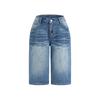 Women's Denim Classic Versatile High Waist Fashionable Shorts