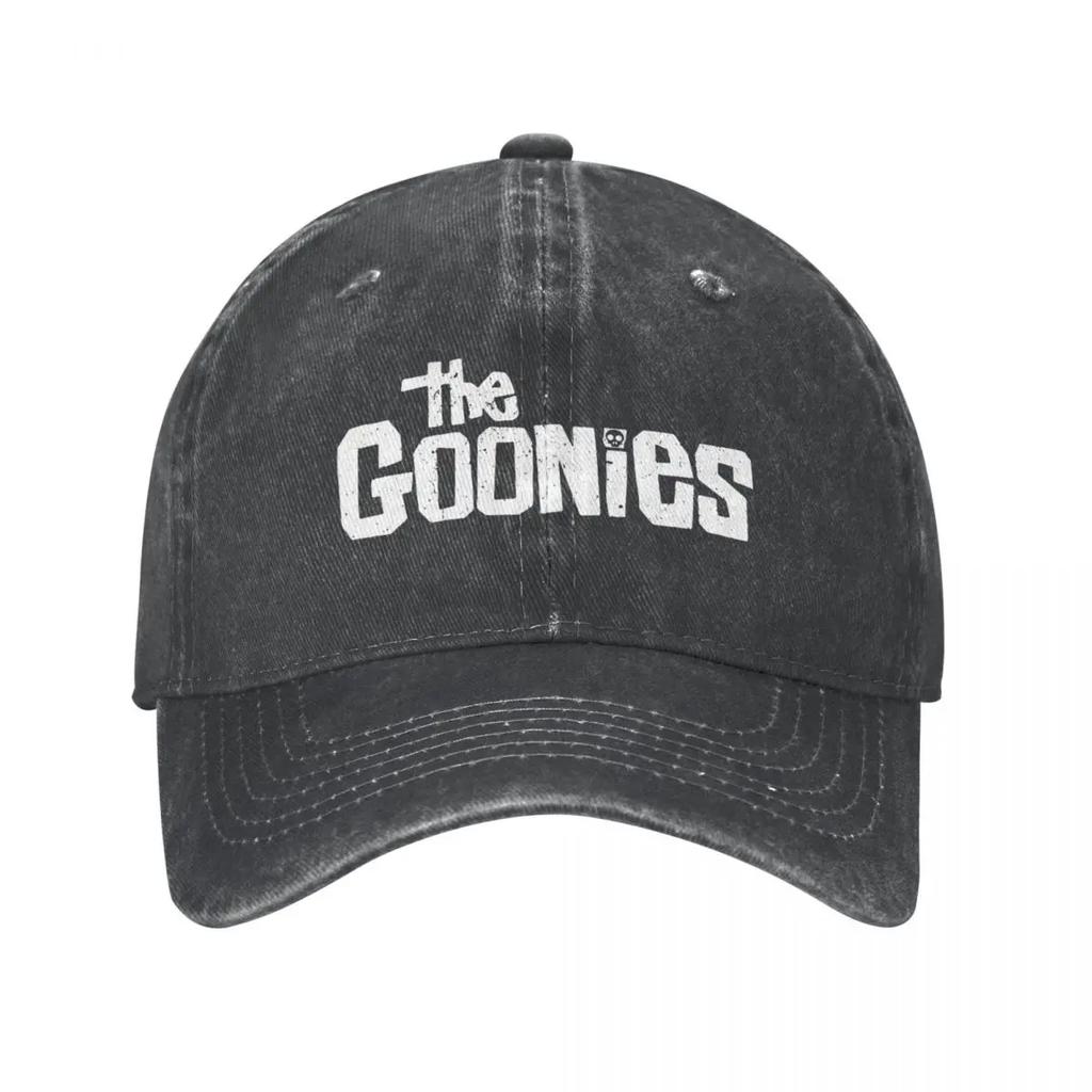 Vår Høst Menn The Goonies TV-serie Baseballcaps Hip Hop Baseballhatt Sport Vasket Vasket 100% Bomull Caps Hatter
