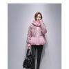 Short Winter Puffer Jacket Women Youth Fashion Quilted Coat Small Size High Quality Brand