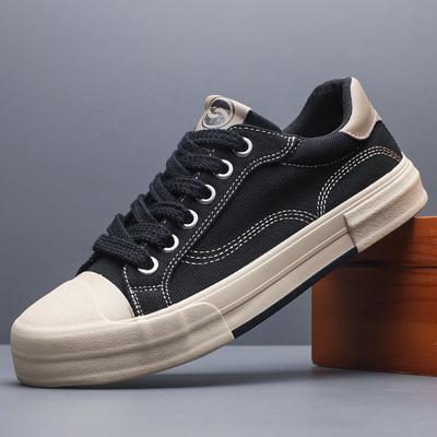 Fashion Fashion Style Men Casual Shoes Outdoor Contrasting Sneakers Versatile Man Canvas Shoes All-match Tenis Vulcanize Shoes SS25857