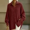 Women's Casual Single-Breasted Cardigan Sweater with Sleeves and Lapel Collar