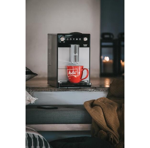 Кофемашина Melitta Purista Series 300 silber/schwarz (F23/0-101)
