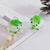 Glass Pigs Pendant Crystal Glass Animal Pigs Charm Cartoon Pig Hanging Charms for DIY Jewelry Keychain Chokers Making