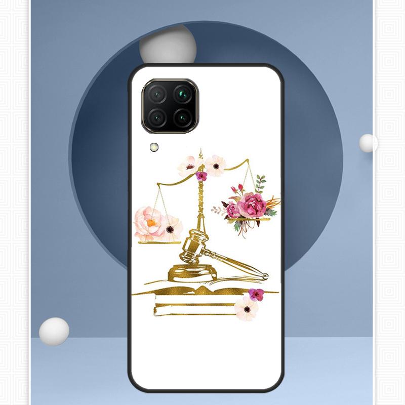 

Чехол с рисунком «Адвокат Судья» для Huawei Nova Y91 Y60 Y70 Y72 Y90 Y61 12s 12i 11i 8i 10 9 SE P20 P40 Lite P30 P60 Pro Huawei Nova Y60