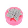 Tårtform mångsidig Värmebeständig non-stick Återanvändbar Lätt urformning Tårtdekoration DIY Rose Lilies Kryddnejlika Blomma