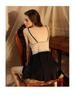 Fiyun Sexy Backless Lace Satin Slip Nightgown 