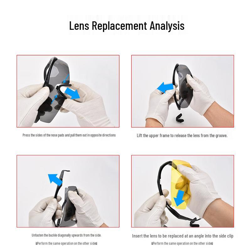 Jiyinghu Tactische Schiet- en Fietsbrillen