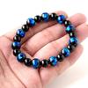 Natural Stone Power Stone Bracelet Firefly Glass Onyx Accessories Inner Diameter 16cm Men's Women's Approx.