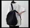 Retro Forest Canvas Backpack for Girls - Japanese Harajuku Style, Simple & Versatile for High School Students