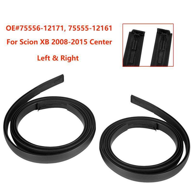 75555-12161 75556-12171 For SCION XB 2008 2009 2010-2015 Hatchback Car Roof Rubber Drip Side Finish Moulding Seal Strips Trim