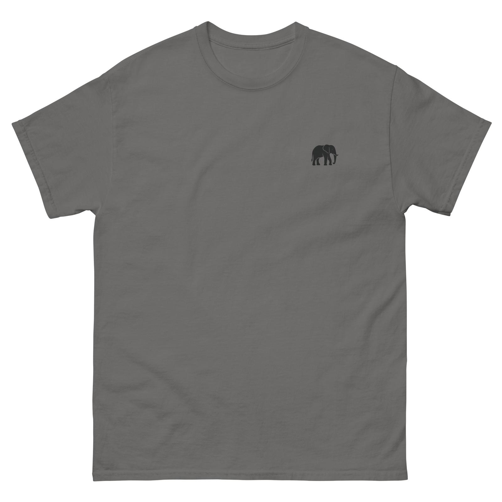 Elephant Silhouette T-Shirt Mens Womens Tees Top African Wildlife Nature Animal Graphic Tee 3XL