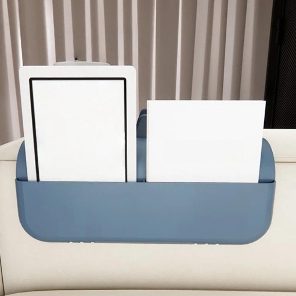 Space Saver Sofa Hanging Storage Bag Silicone Easy To Storage Sofa Handrail Tray Non-Slip Multifunctional Armrest Cup Holder