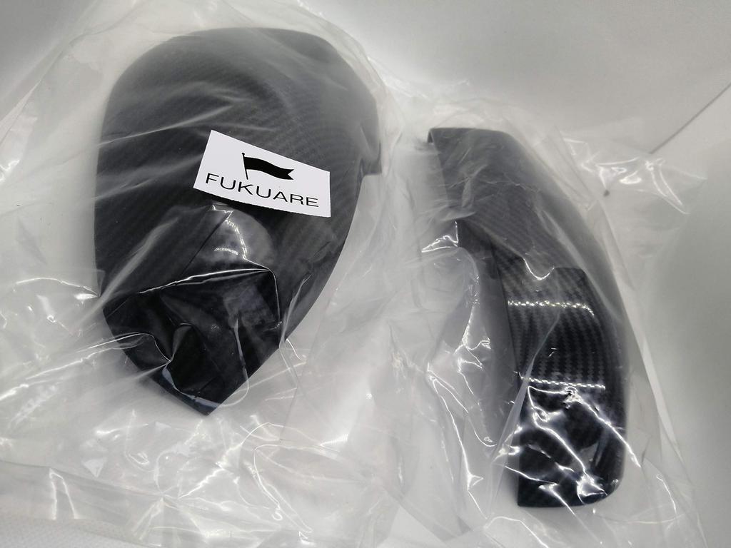 FUKUARE Schwarze Karbonfaser-Türspiegel und Seitenspiegel für Subaru Forester SK Subaru XV GT und Custom Exterior Serie, Serie, GT3, GT7. Garnituren.
