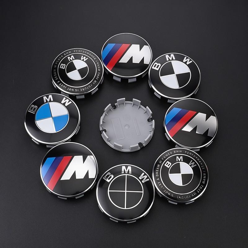 FA64Pcs/set 68MM 56MM Blue White Floating Wheel Center Cap Auto Accessories for BMW G11 G12 G30 G31 G32 G38 G08 G05 F46 F49 F39 F90