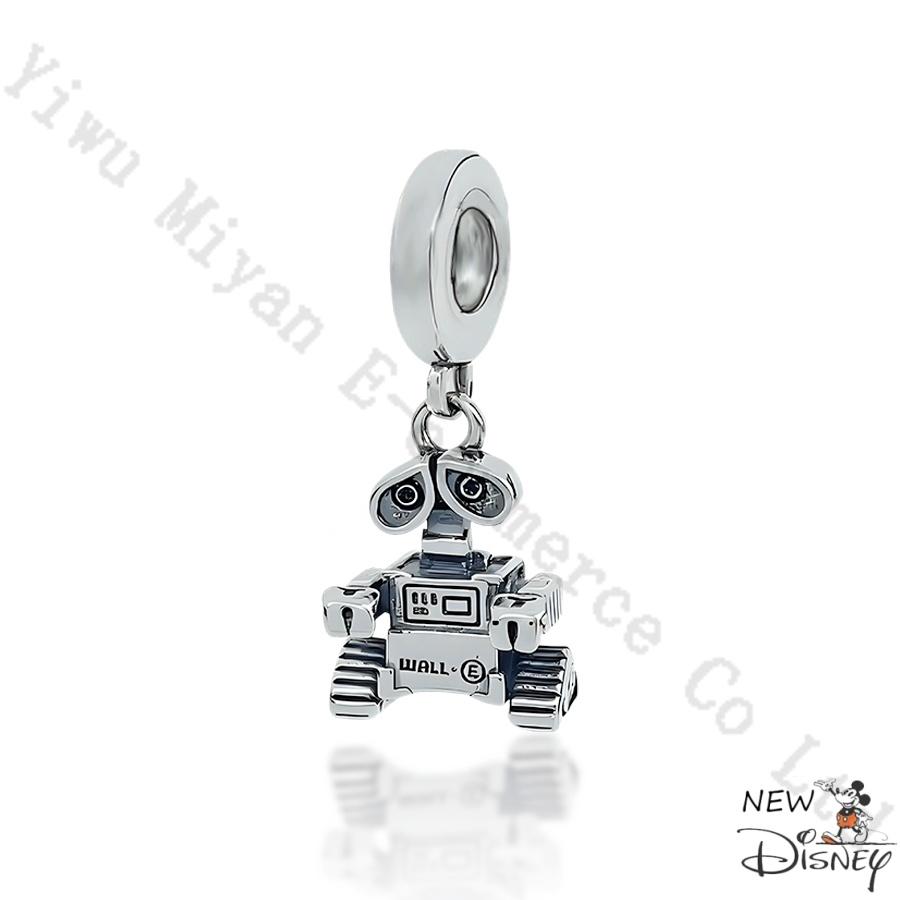 Silver 925 Disney Cartoon Charm Fit Original Bracelet Mickey Winnie Stitch Pooh Bead Pendant DIY Jewelry Making Accessories Gift