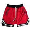Men's Breathable Mesh Basketball Fitness Shorts