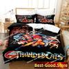 Fashion 3D Thundercats Bedding Set Printed Single Comforter Quilt Bed Cover Duvet Cover Pillow Case 3 Pieces Set Kids Adult Size