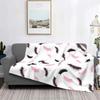 Lashes Mascara Blanket Super Soft Flannel Blanket Comfy Cozy Throw Blanket Couch Lightweight Blankets for Living Room Bedroom