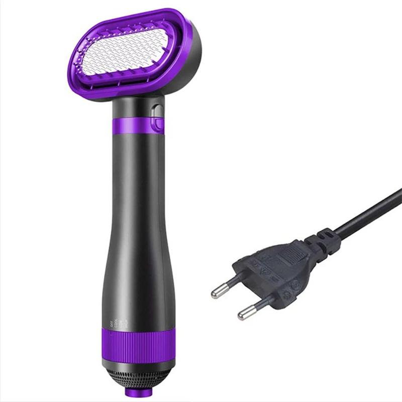 

4 в 1 фен для домашних собак тихие фены для собак и расческа щетка для груминга третья передача постоянная температура не повреждает волосы водяной вентилятор