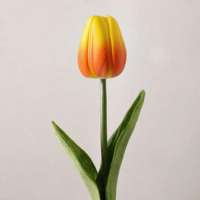 5/10 st Konstgjorda Blommor Trädgårdstulpaner Äkta Känsla Blommor Tulpanbukett Dekor Bröllop för Jul Godis Bröllop Födelsedag