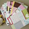 48Pc Mix Note New Cute Retro Korean Simple Note Pad Tearable Note Handbook Material Paper Ins Style Material Student Gift
