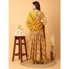 Women Wedding Wear Anarkali Kurti Set Indian Designer Kurta Pant Dupatta Set