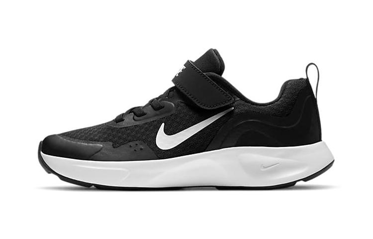 

Nike Wearallday Hook and loop Slip Resistant Cushioning Abrasion Resistant Breathable Low top Kids Running Shoes CJ3817-002 28