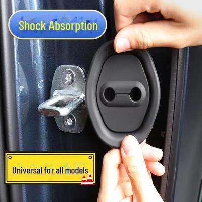 Serrature Universali per Portiera Auto con Spessi Cuscinetti Protettivi e Buffer in Silicone Ammortizzante