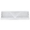 Round Steel Ventilation Grille 18 Inch Air Control Levers Detachable Panel Noise Reductions for Efficient Home Airflows
