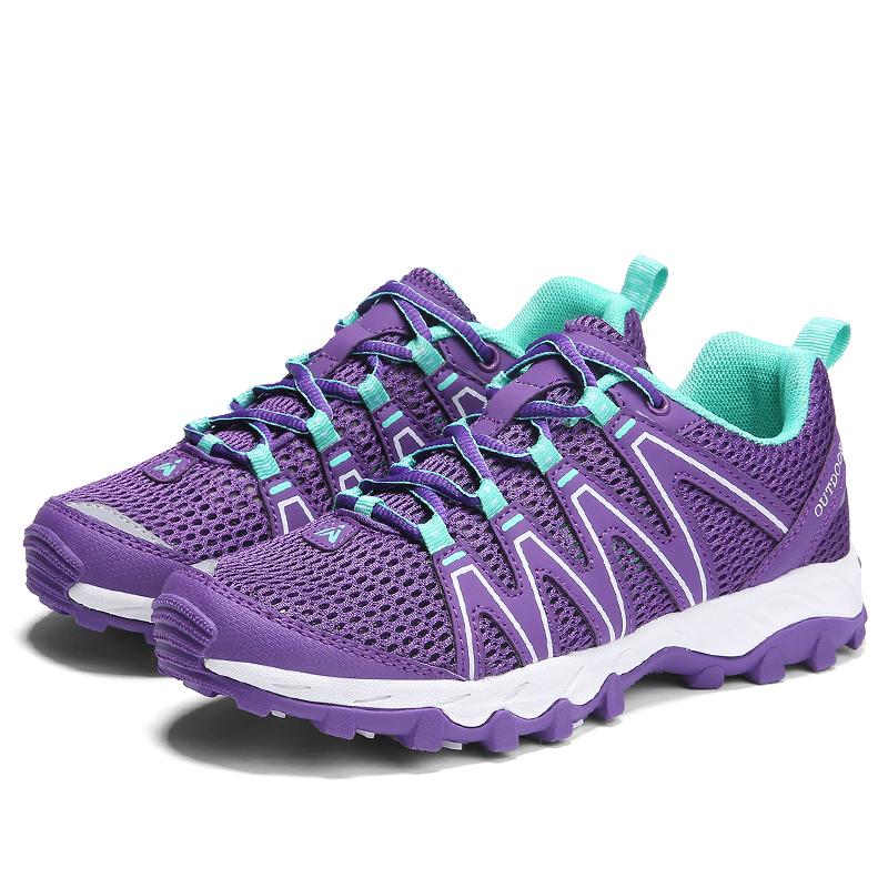 Fashion Outdoor Sneakers For Men Women Breathable Hiking Shoes Non Slip Trekking Climbing Sport Shoes Quick Dry Upstream Water Shoes