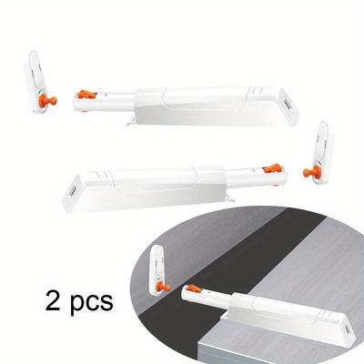 2pcs Automatic Button Latch Furniture Hardware Classic Door Latch Latch Door Window Cabinet Sliding Lock Cabinet Household Safety Button Spring