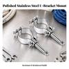Paddle Holder with Clamp Collar Adjustable Sturdy for Kayakers