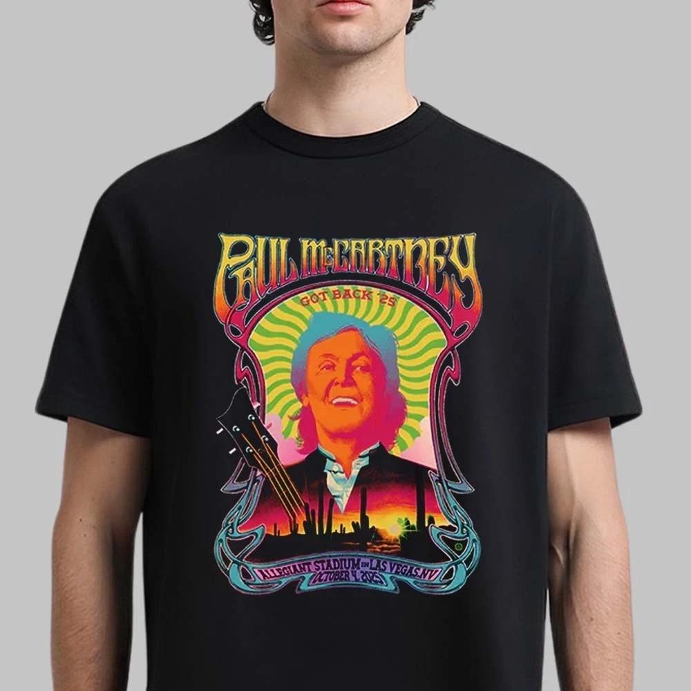 Paul McCartney Got Back 2025 Las Vegas On October 4 2025 Unisex T-Shirt Unisex T-Shirt S