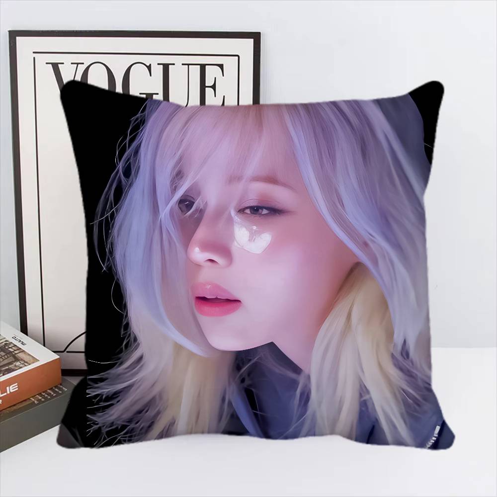 Winter Kpop Pillow Case Square Pillow Bedroom Sofa Leisure Comfort Cushion Car Living Room Home Decoration