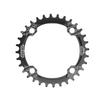 Qukaim Bicycle Supplies Bike Chainring, Bicycle Narrow Wide 32T Round Chainring for Mountain Bike, Black
