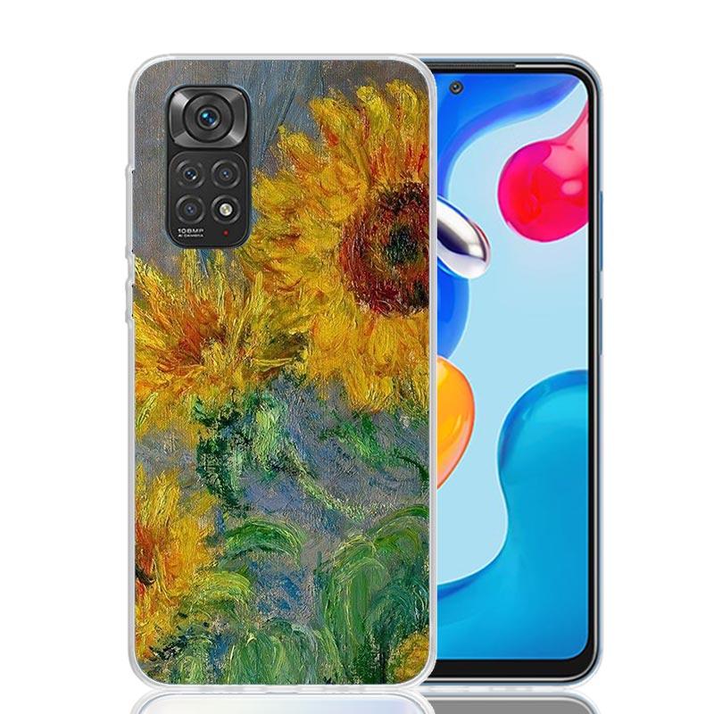 Van Gogh Oil Art Painting Case Phone Cover for Xiaomi Redmi Note 14 13 12S 12 11S 11 11T 11E 10S 10 Pro Plus 5G Trend Fundas Not