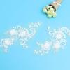 Auto Knochen Zu Blume Dreidimensionale Blume Beige Spitze Applikation Accessoires Stickerei Stickerei Stoffaufkleber Hochzeitskleid Kleidung Aufnäher