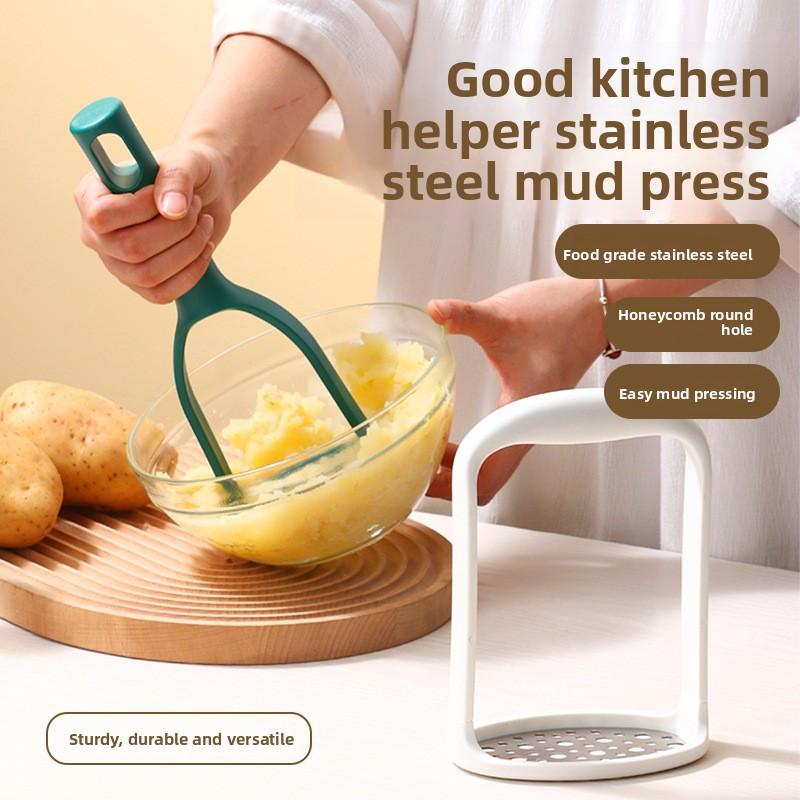 

Household Potato Kitchen Manual Garlic Puree Press B белый