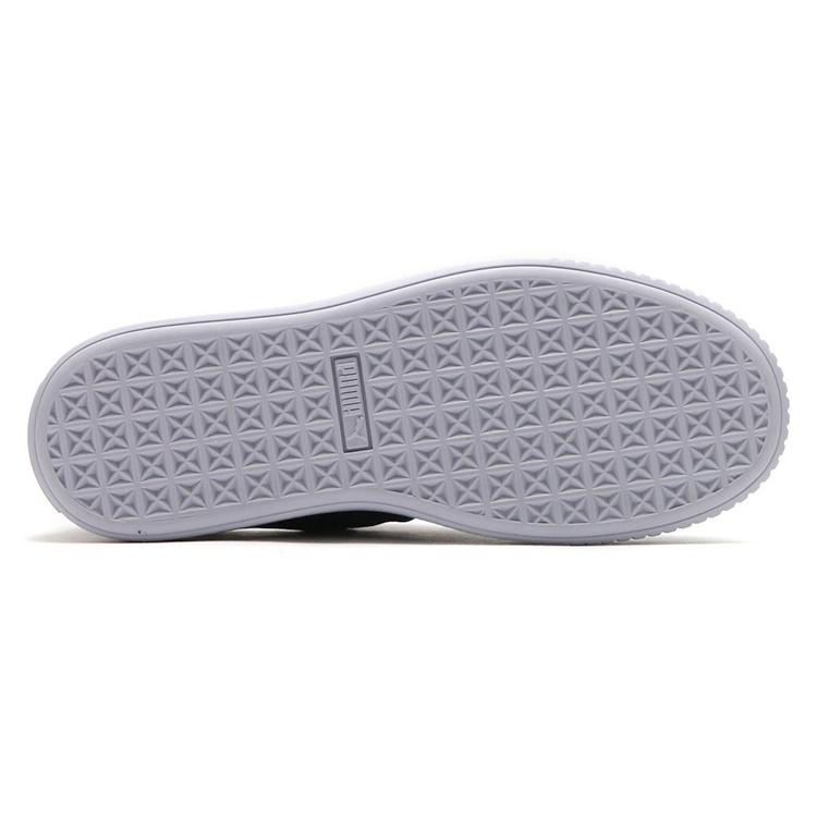 (WMNS) PUMA Basket Platform Strap 'Black And White' Women's 364068-01