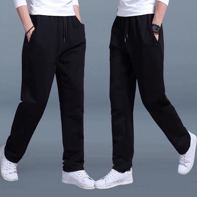 Men's Large Loose Straight Sweatpants - New Spring/Summer Collection