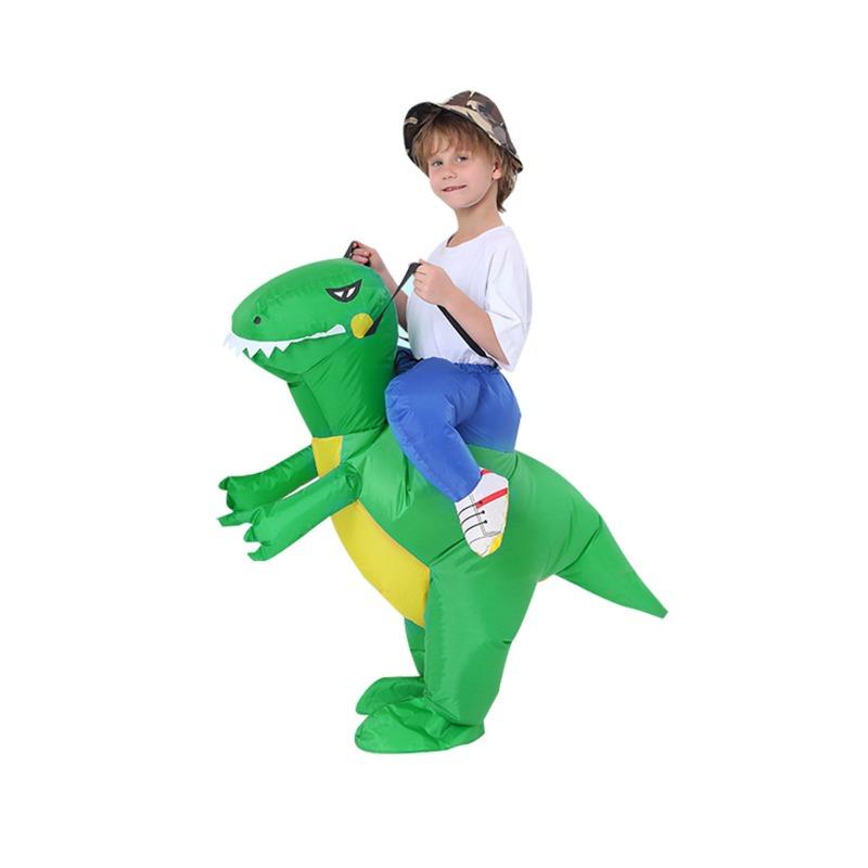 Jurassic Dinosaur Inflatable Halloween Costume 61 Children s Performance Costume Children s Adult Inflatable Dinosaur Clothes One size fits all